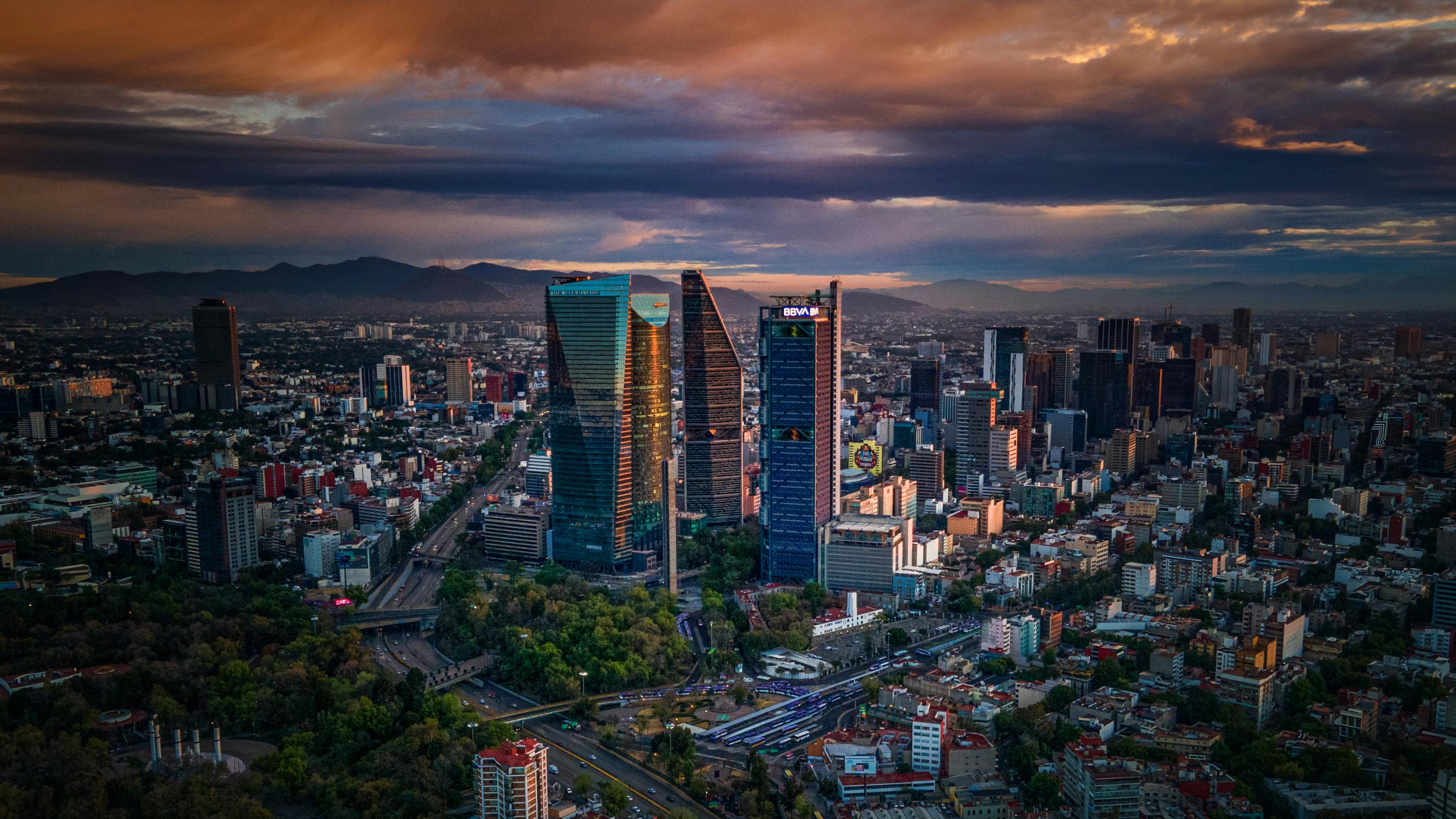 Mexico City Skyline